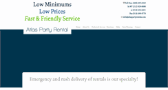 Desktop Screenshot of partyrenter.com